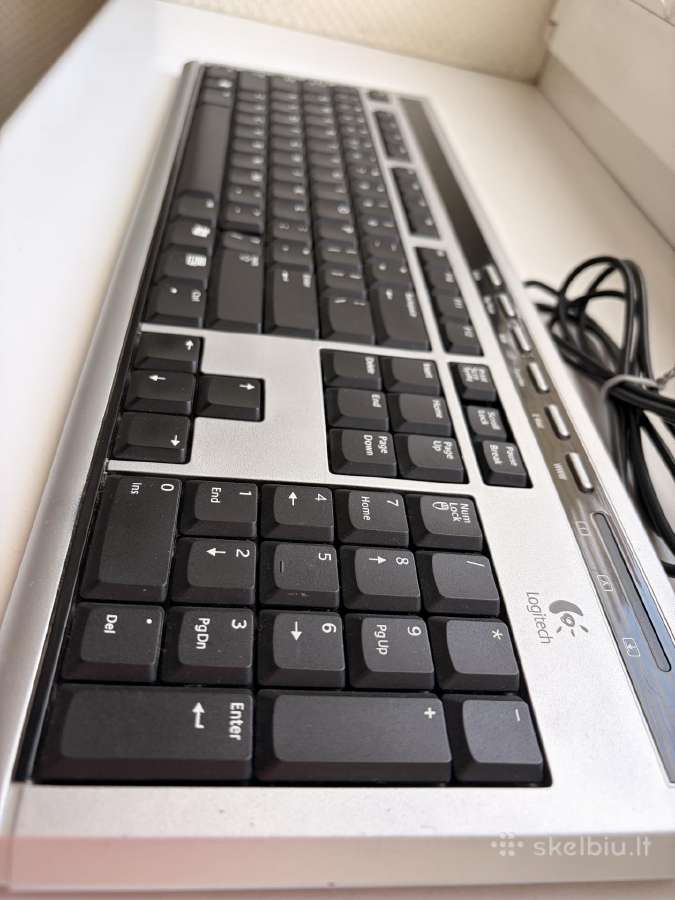 Logitech Ultrax klaviatūra (retas modelis) - nuotraukos Nr. 4