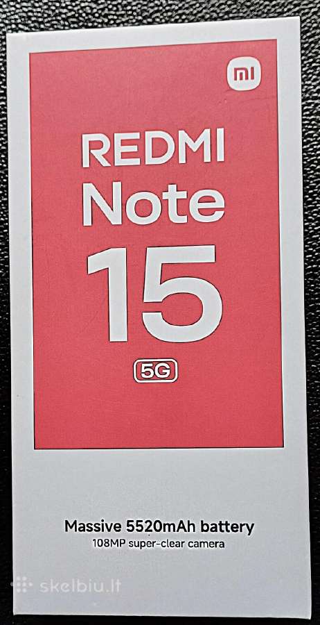 Redmi Note 15 5G 6gb RAM 128 Rom