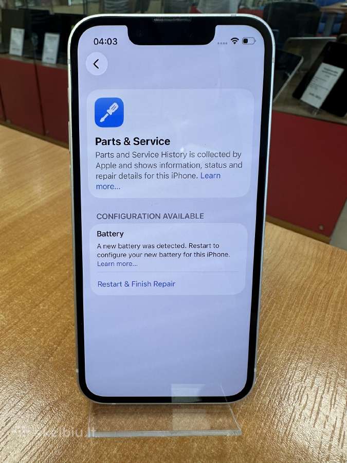 Apple iPhone 13 Mini 128 GB (Naudotas) - nuotraukos Nr. 3