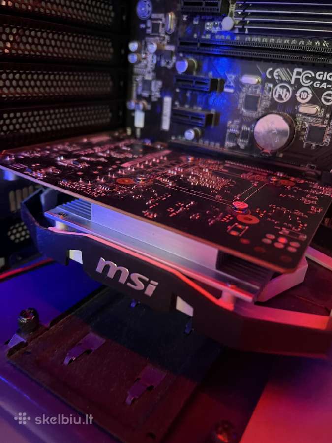 Stacionarus Kompiuteris / Msi Gtx 1050 Ti - nuotraukos Nr. 3