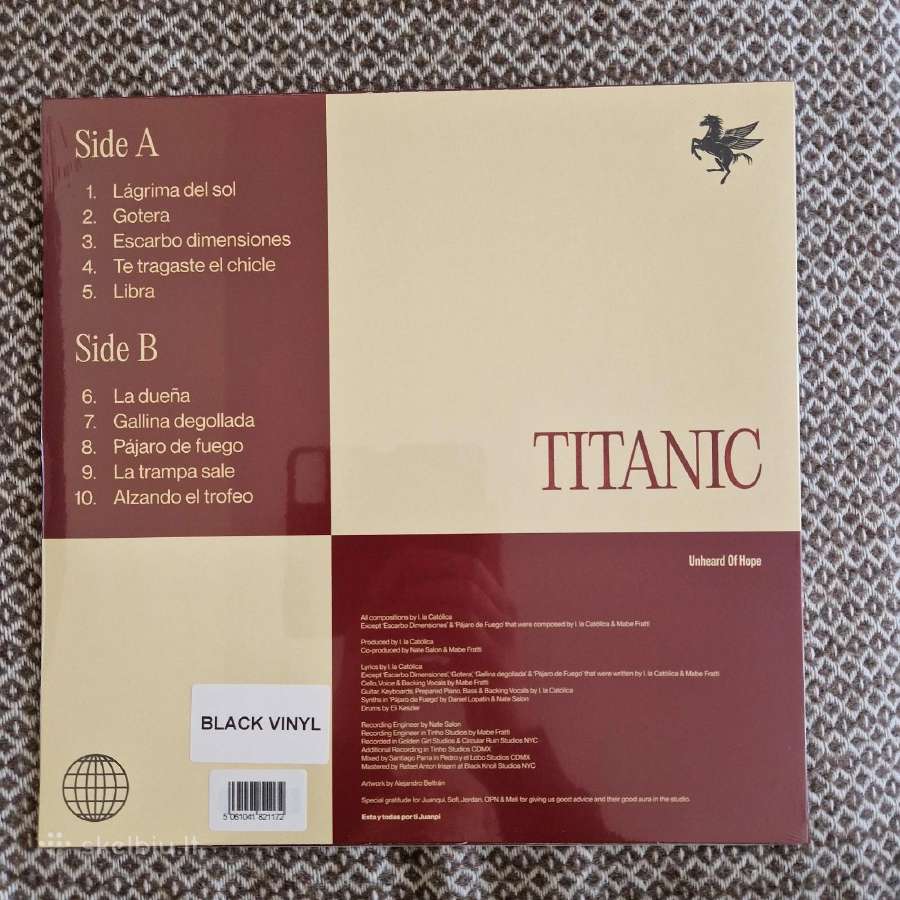 Titanic - Hagen / Vinyl Lp (Mabe Fratti) - nuotraukos Nr. 2