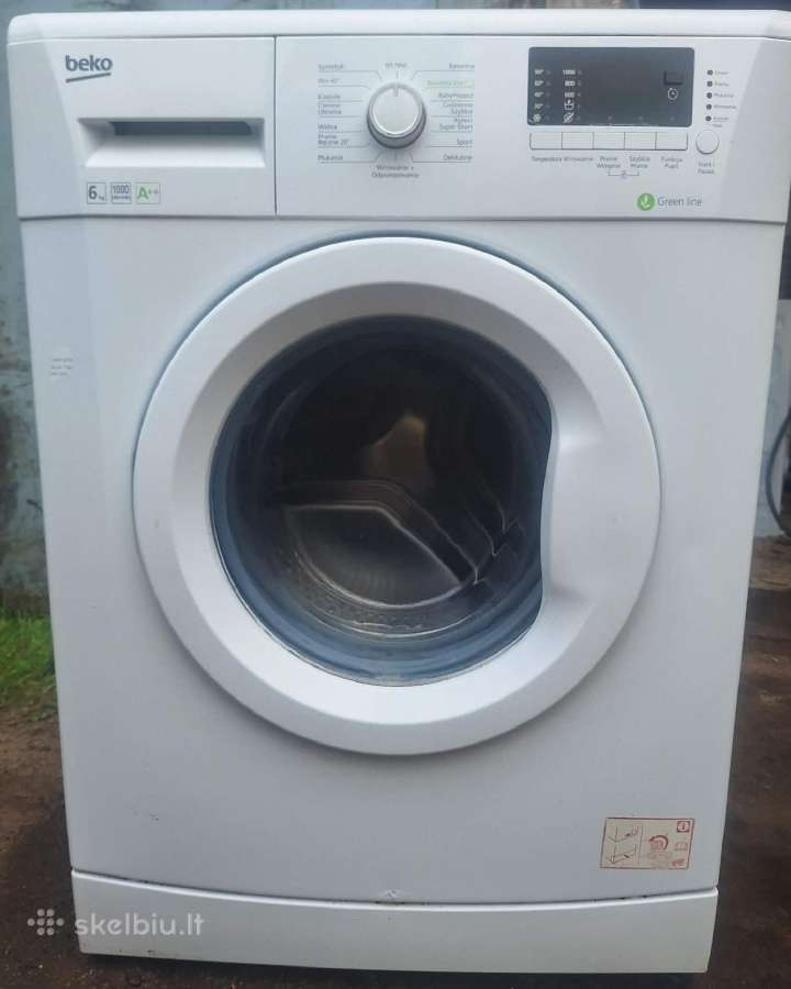 Beko Wkb 61032 Pl Pty – 6 kg / 1000 aps