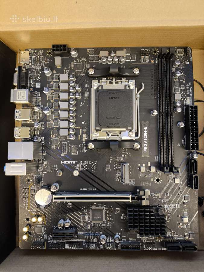 Pro A620m-e Amd Ryzen Am5 motinine