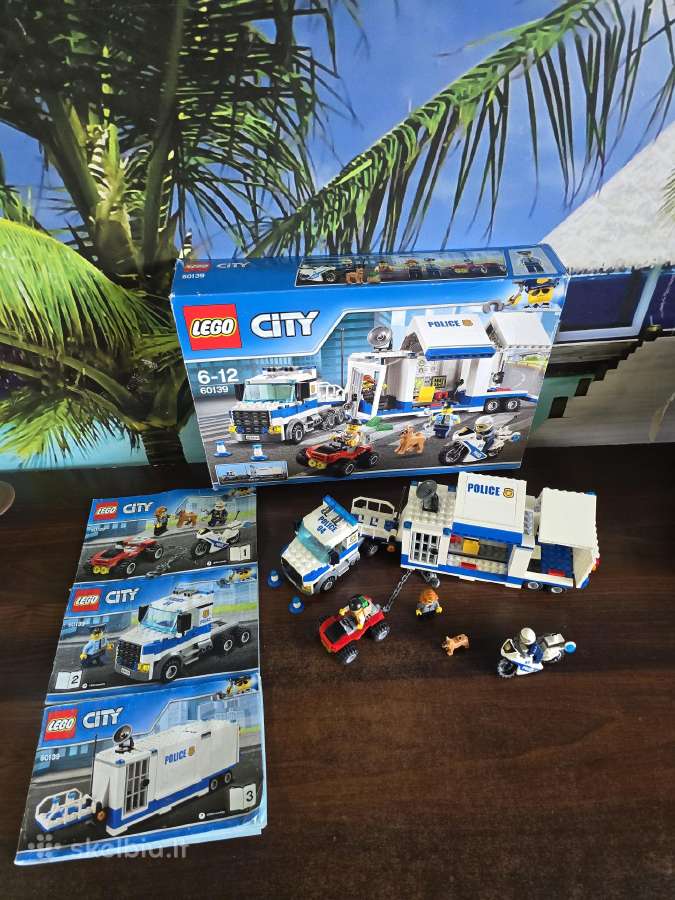 60139 Lego City Mobilusis valdymo centras