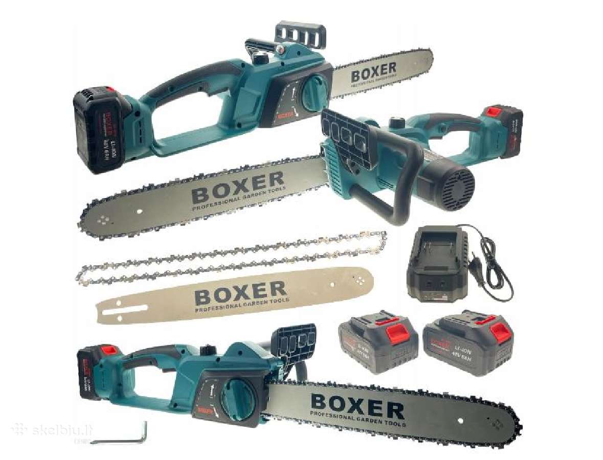 Akumuliatorinis grandininis pjūklas Boxer Bx-3316