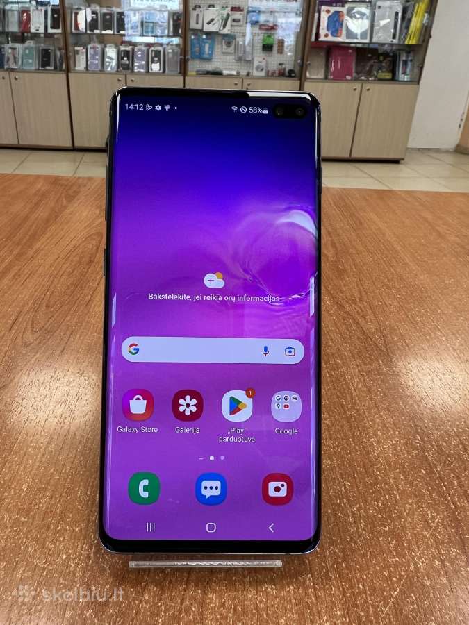 Samsung G975 Galaxy S10 Plus 128 GB (naudotas)