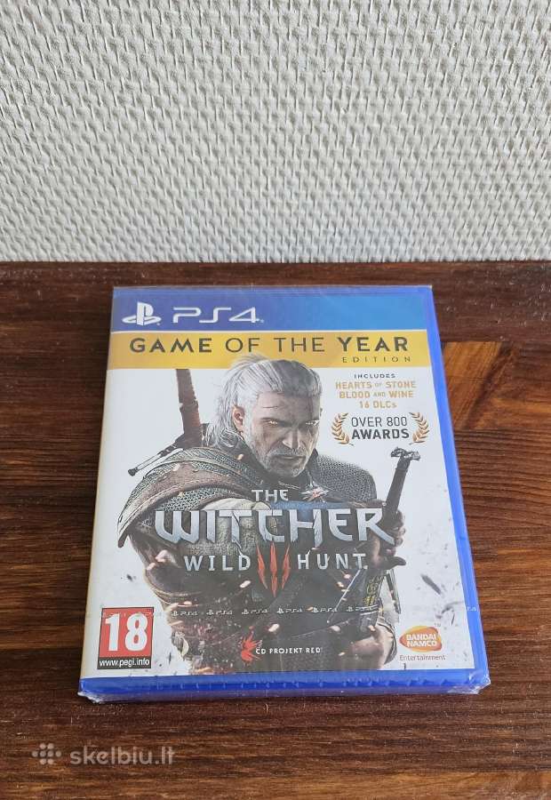 Visiškai naujas neišpakuotas Witcher 3 - 35€
