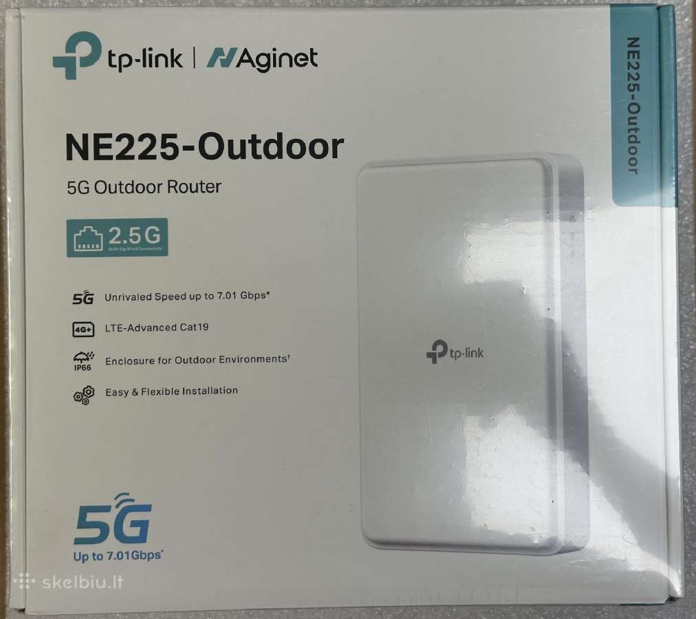 Lauko sąlygų 5G modemas Tp-link Ne225 5G