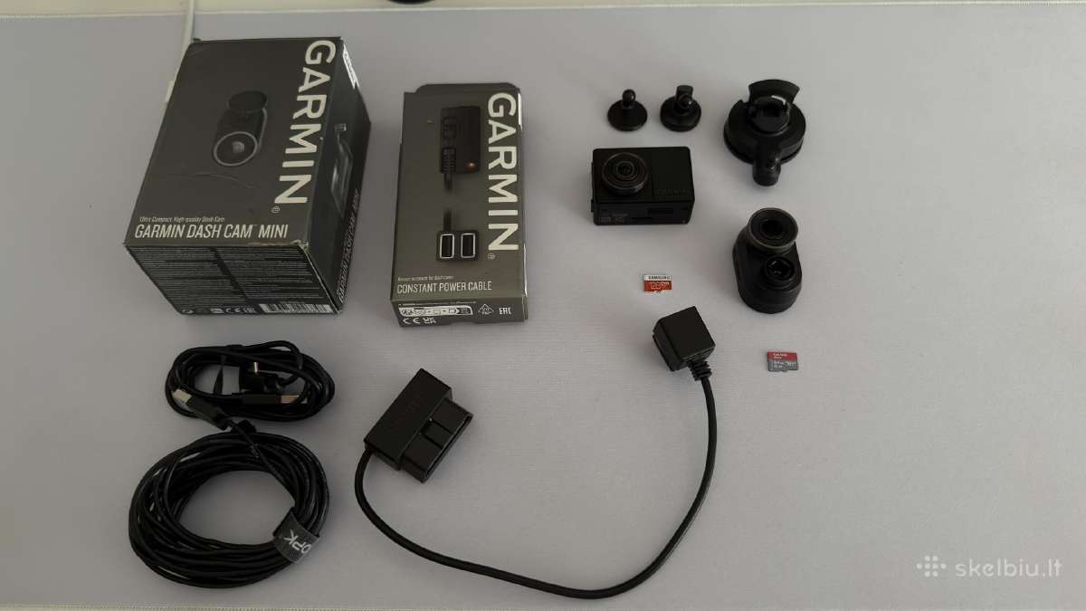 Garmin Dash Cam 67w+ Mini vaizdo registatratoriai