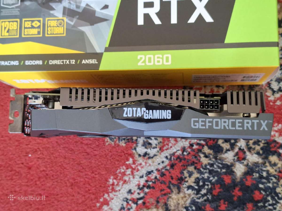 Zotac Rtx 2060 12gb - nuotraukos Nr. 3