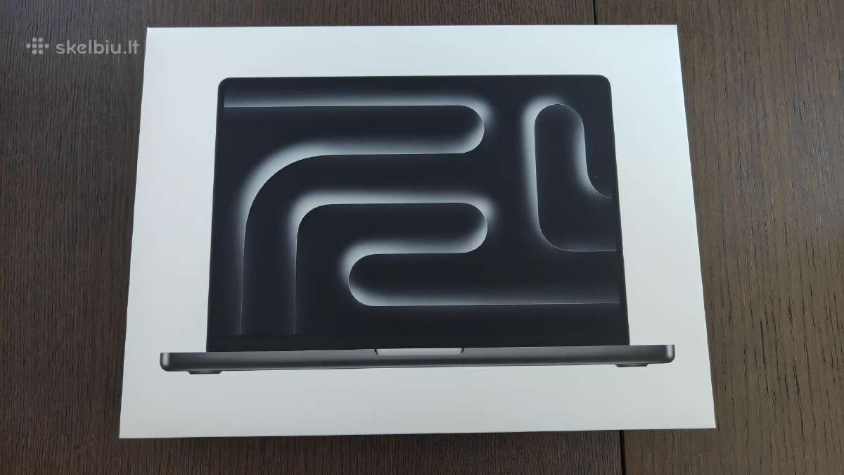 MacBook Pro M3 36gb / 1tb Dėžė - nuotraukos Nr. 2