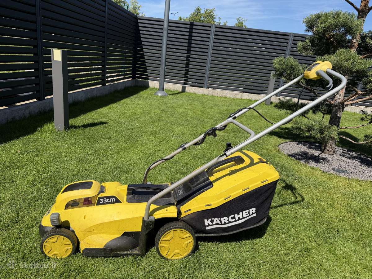 Akumuliatorinė vejapjovė Karcher Lmo 18-33