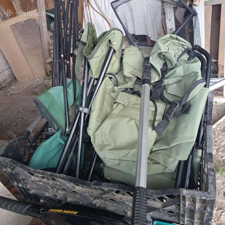 Žvejybos Kėdė - kuprinė, kėdės ir visa kita. - nuotraukos Nr. 19