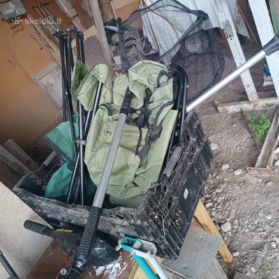 Žvejybos Kėdė - kuprinė, kėdės ir visa kita. - nuotraukos Nr. 20