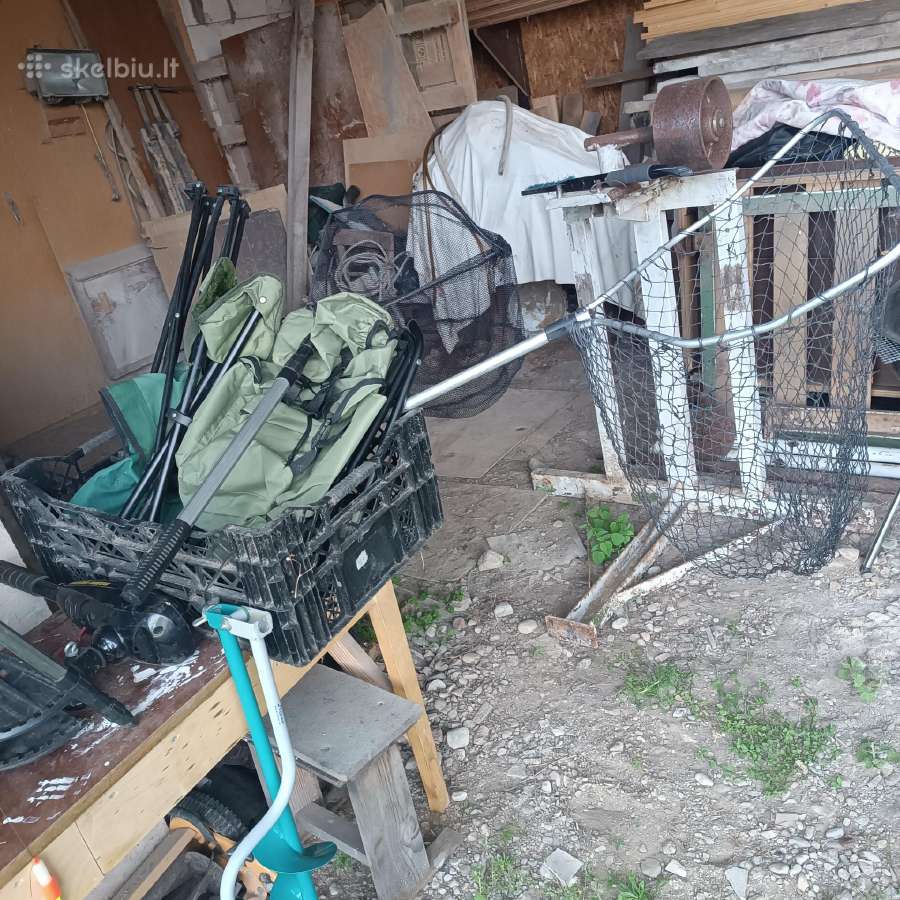 Žvejybos Kėdė - kuprinė, kėdės ir visa kita. - nuotraukos Nr. 21