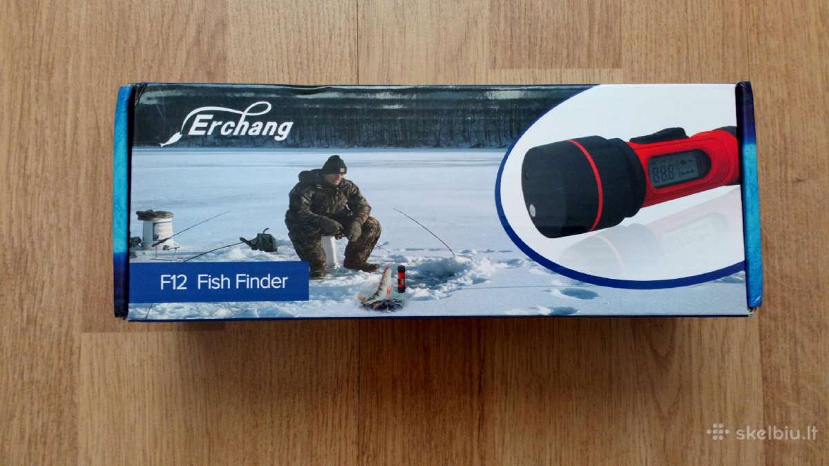 Naujas eholotas Fish Finder F12