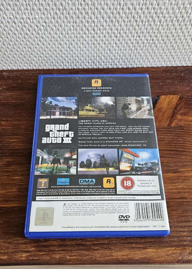 Grand Theft Auto 3 - 25€ - nuotraukos Nr. 4