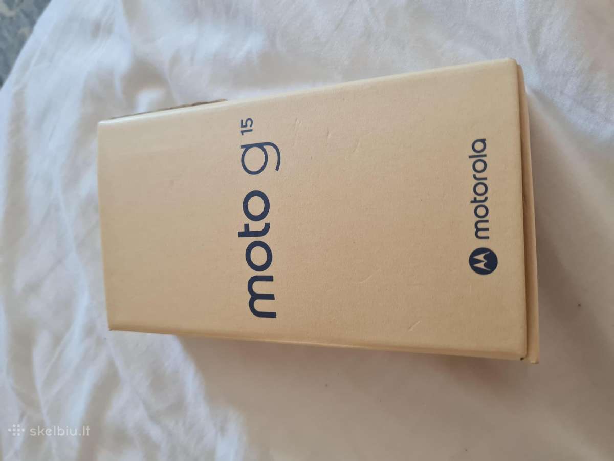 Motorola g15 128 GB naujas