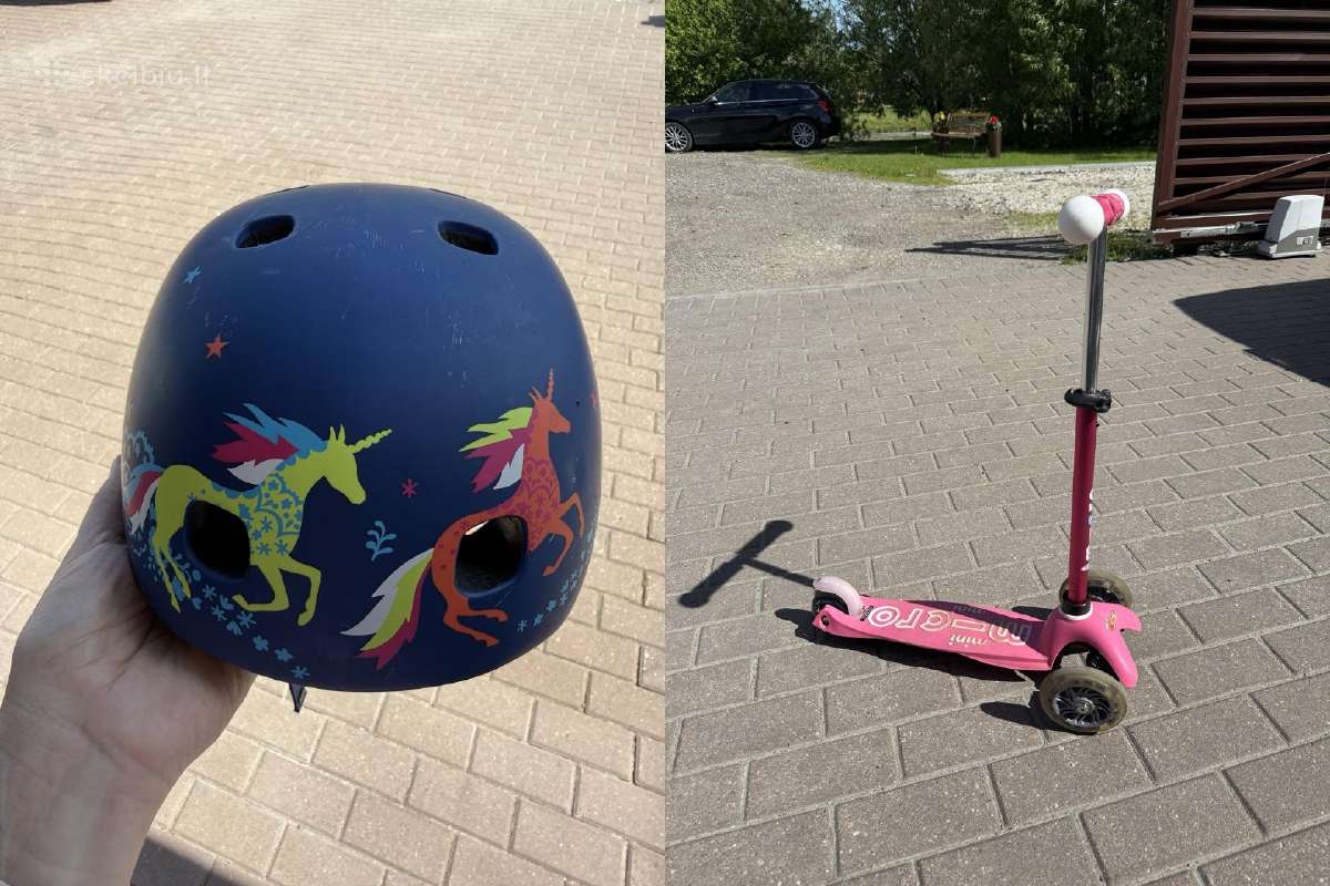 M-cro mini paspirtukas ir šalmas - nuotraukos Nr. 18