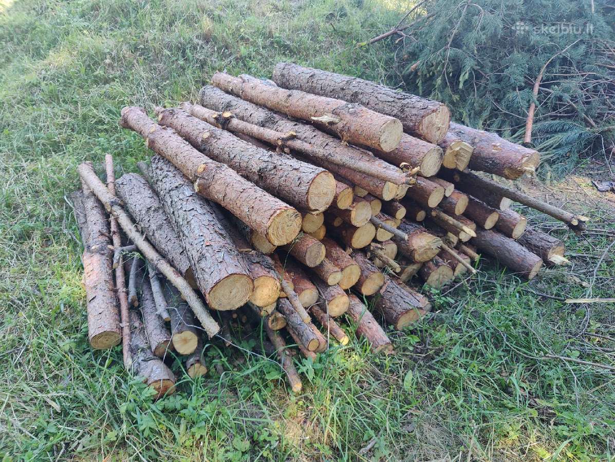 Dovanoju malkas rąsteliais