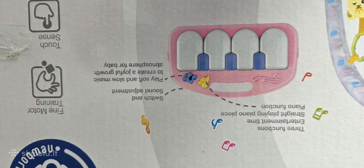 Lavinamasis kilimelis su pianinu. - nuotraukos Nr. 6