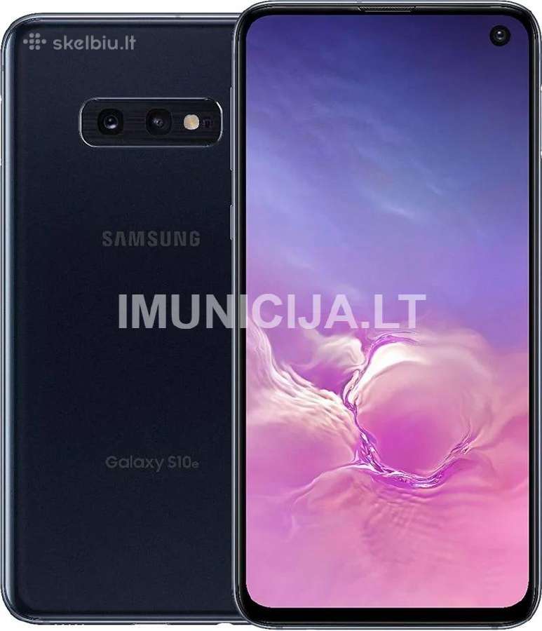 Samsung Galaxy S10e + 3 mėn. garantija