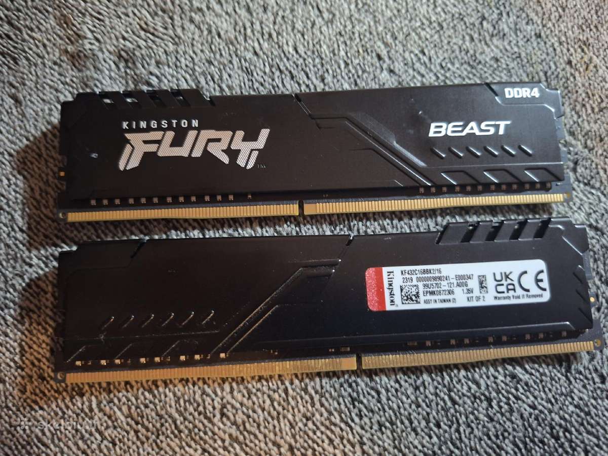 Kingston 16gb 3200mhz Ddr4 2x8