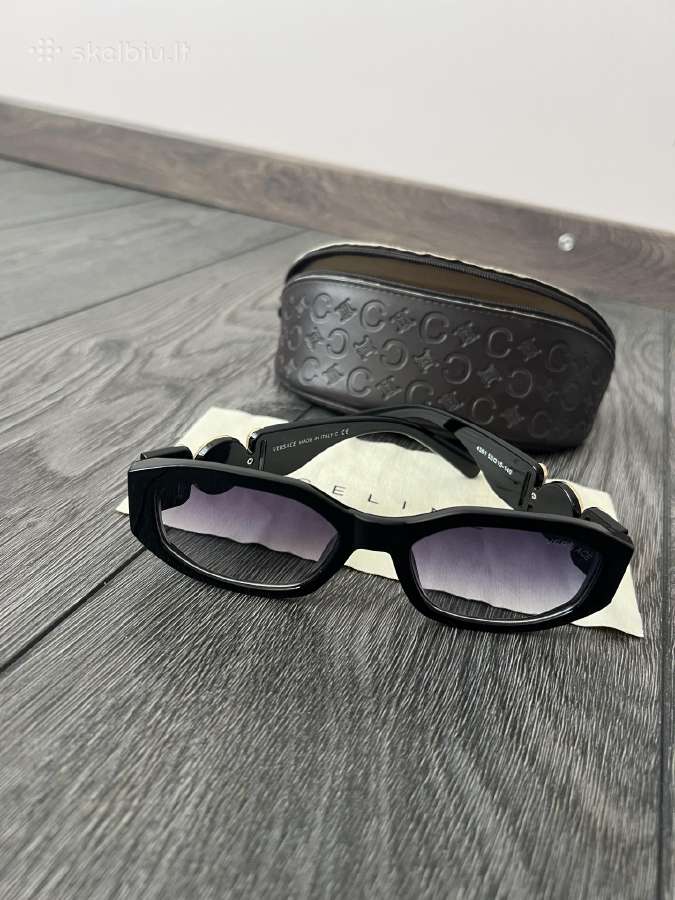 Juodi versace saulės unisex akiniai
