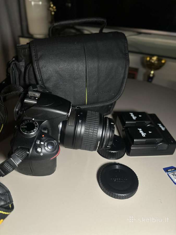 Nikon D3200 Dslr Camera – Excellent Condition - nuotraukos Nr. 2