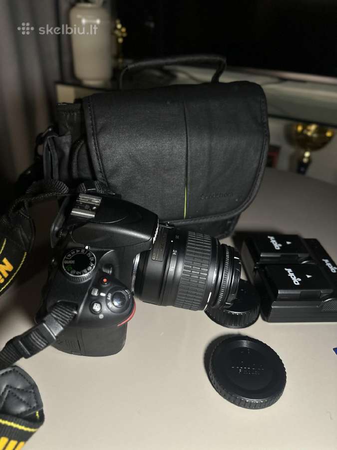 Nikon D3200 Dslr Camera – Excellent Condition - nuotraukos Nr. 3