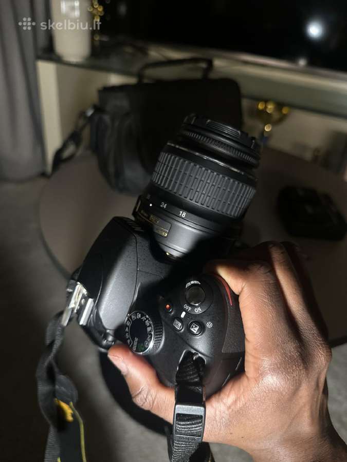 Nikon D3200 Dslr Camera – Excellent Condition - nuotraukos Nr. 4