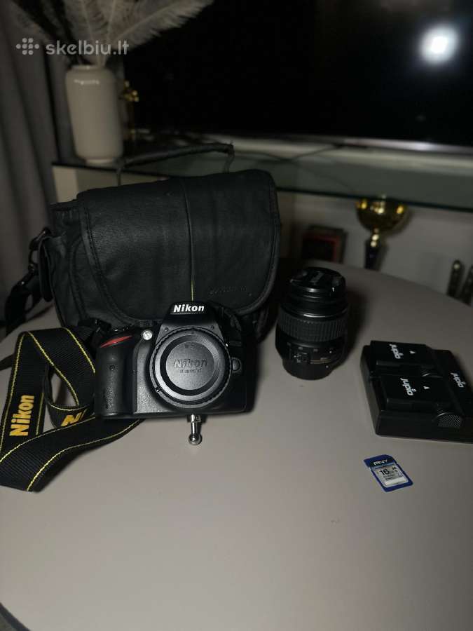 Nikon D3200 Dslr Camera – Excellent Condition - nuotraukos Nr. 5