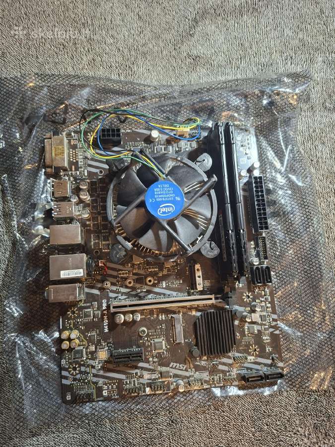 Msi 410m-a Pro + i3 10100f