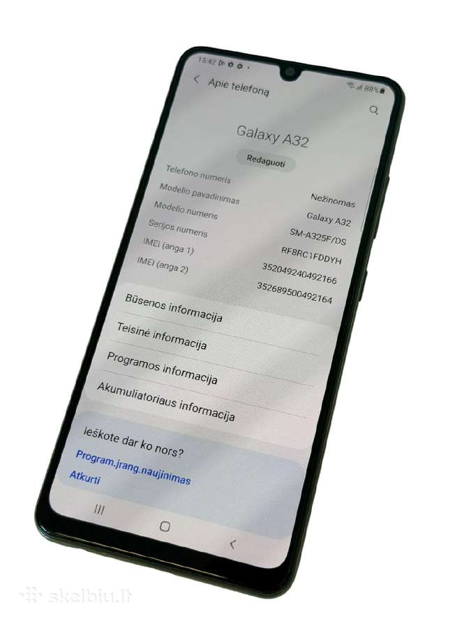 Samsung Galaxy A32 + 3 mėn. garantija - nuotraukos Nr. 3