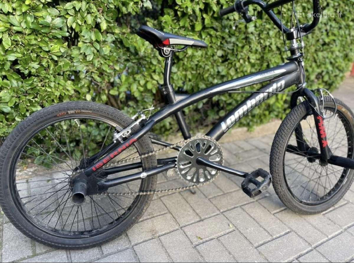 BMX Lombardo, juoda sp., 12", 20"