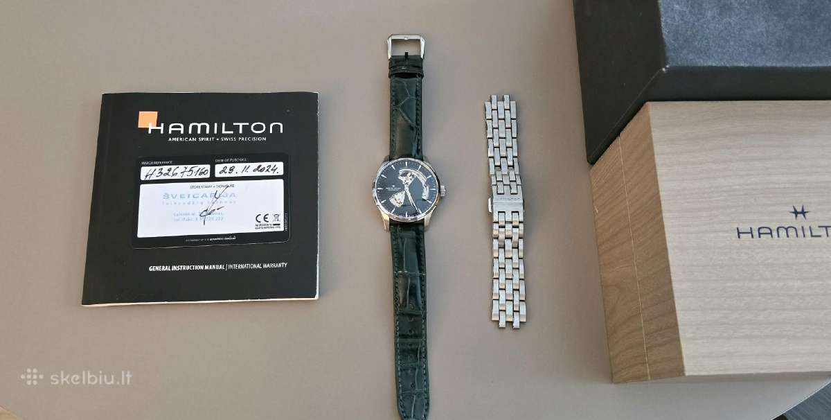 Vyriškas Laikrodis Hamilton Jazzmaster - nuotraukos Nr. 7