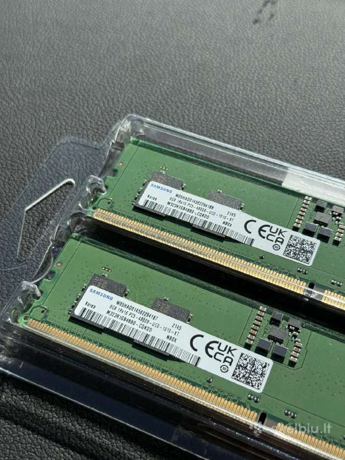 2x8gb Ddr5 RAM - nuotraukos Nr. 2