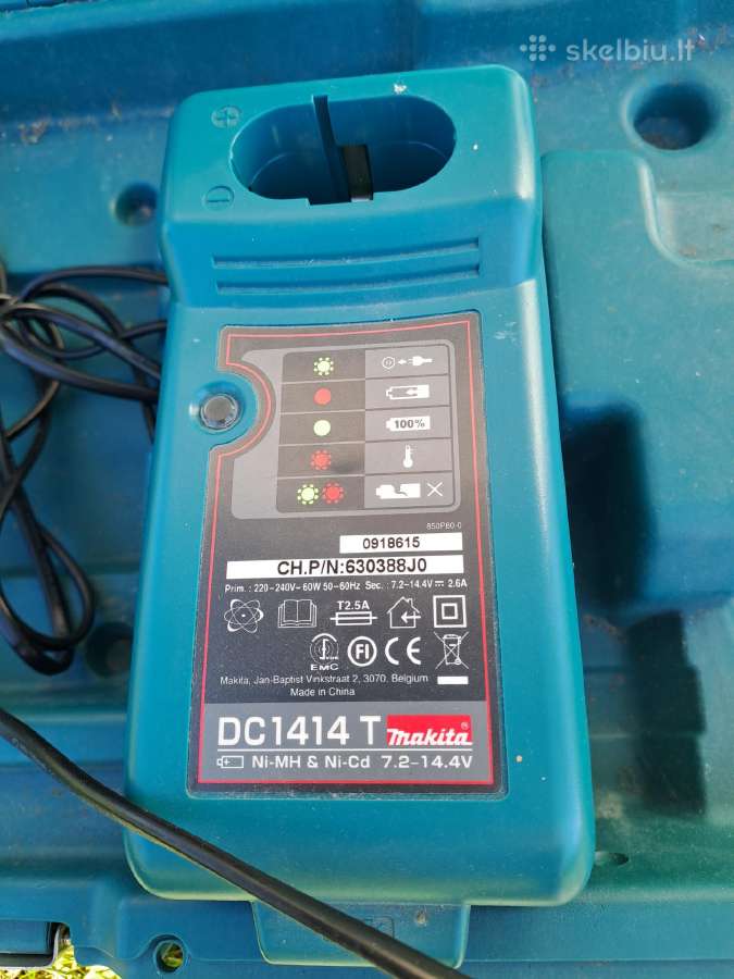 Makita pakrovėjas Dc1414
