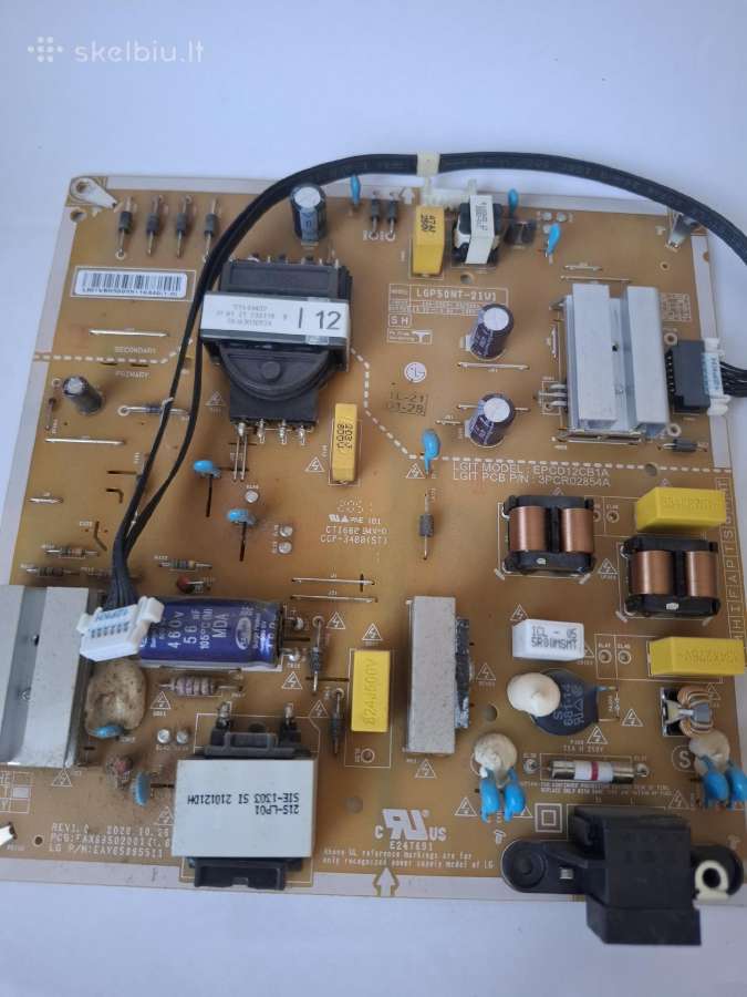 LG televizoriaus maitinimo plokštė Lgp50nt-21u1