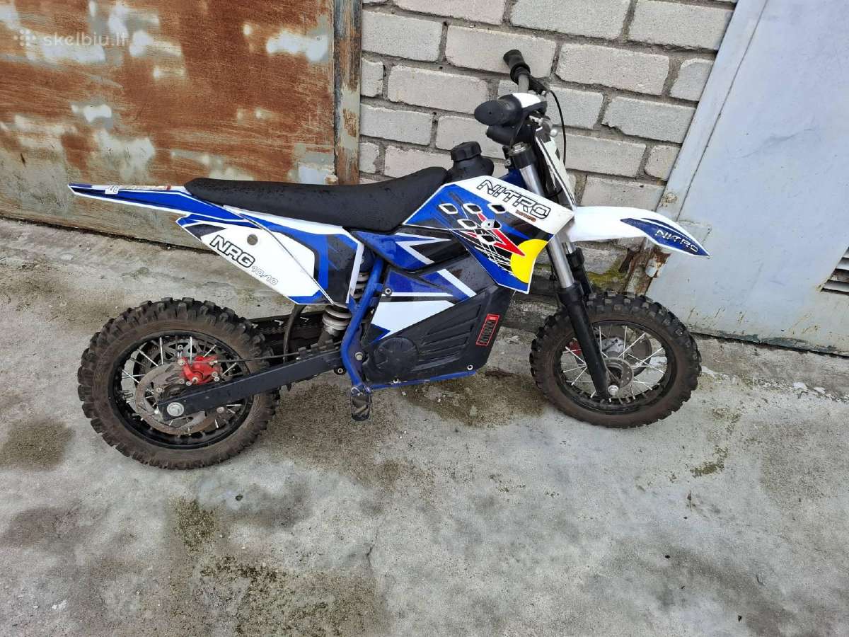 Vaikiškas motociklas - Eco Nrg E-cross 800w 10/10