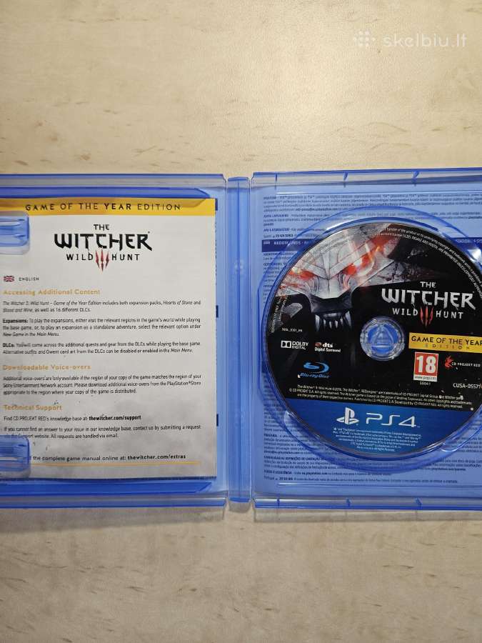 The Witcher 3: Wild hunt game of the year Ps - nuotraukos Nr. 3