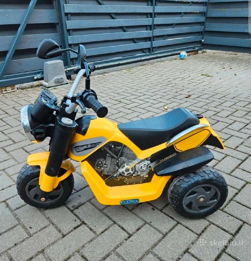Elektrinis vaikiškas motociklas
