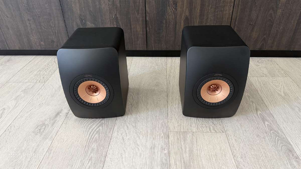 Kef Ls50 Meta, juodos