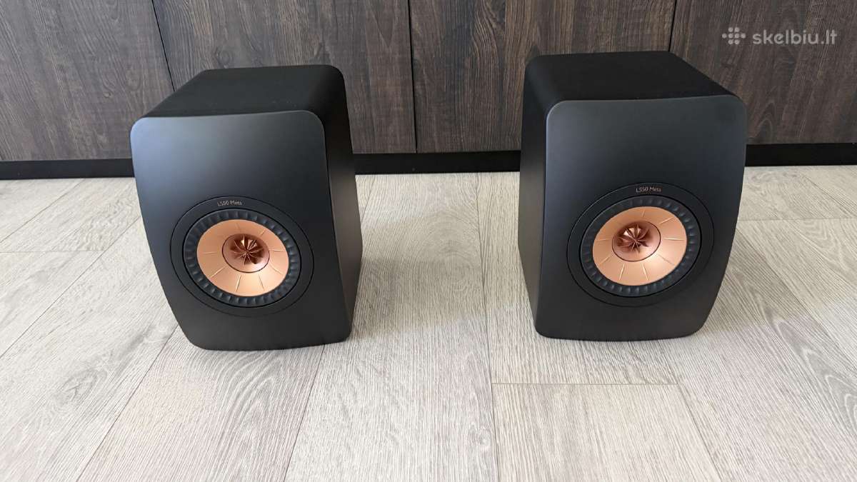 Kef Ls50 Meta, juodos - nuotraukos Nr. 2