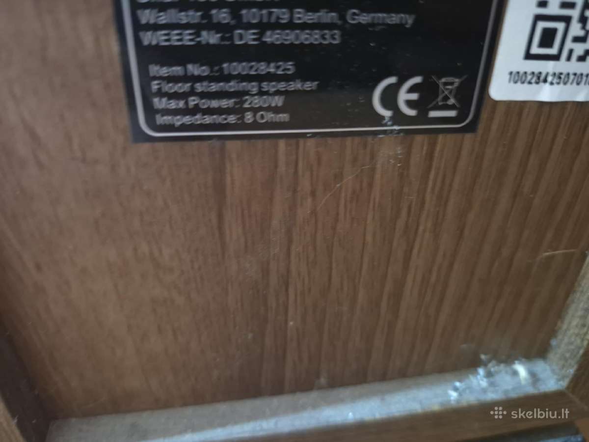Galinga grindinė kolonėlė Auna 280w (1 vnt.) - nuotraukos Nr. 4