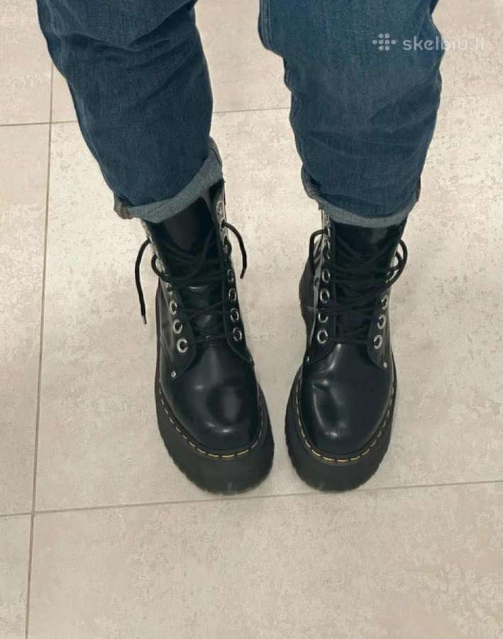 Dr. Martens jadon max aulinukai su platforma