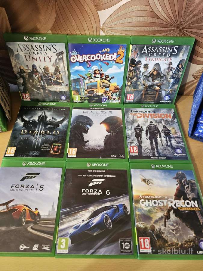 Parduodu Ps4 Xbox žaidimus pigiai