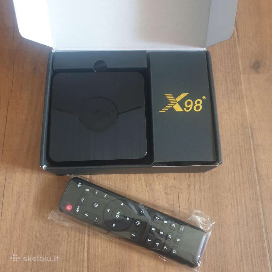X98 plus Android TV priedėlis - nuotraukos Nr. 2
