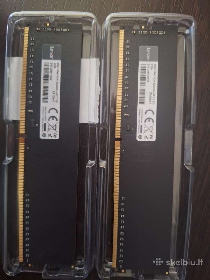 Operatyvioji atmintis (RAM) 2x8gb ddr4