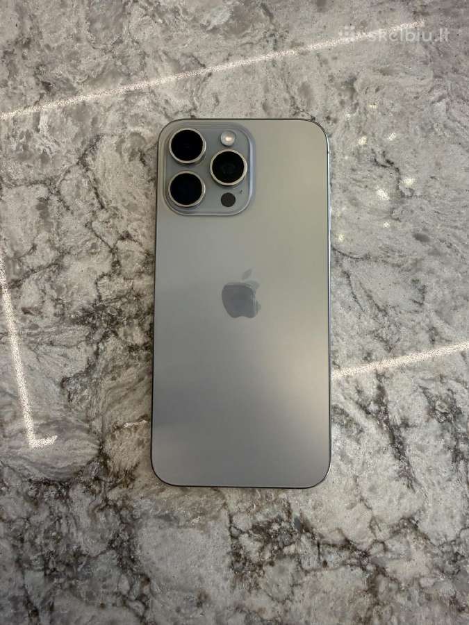 iPhone 15 pro max, dalimis